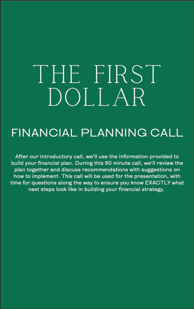Financial Plan Review + Recommendations