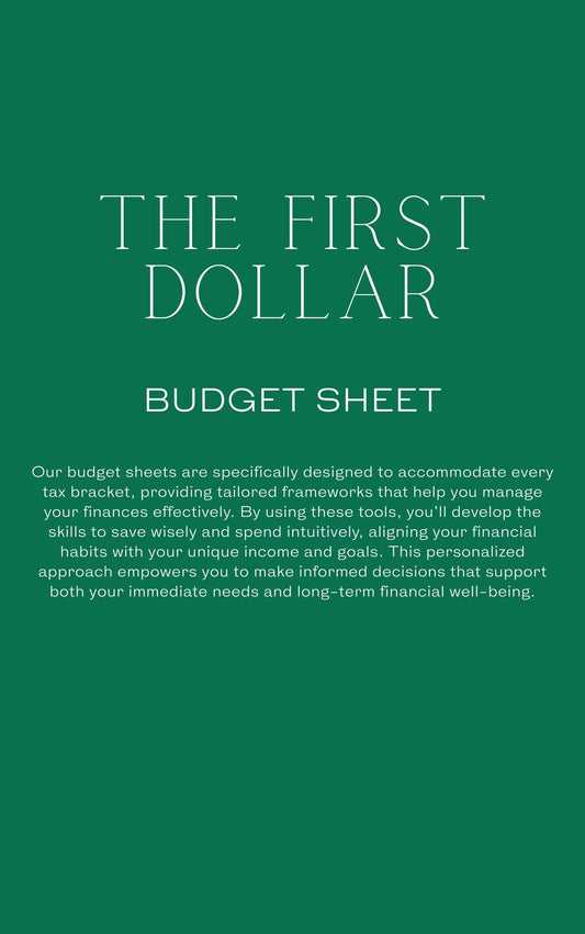 Budget Sheet